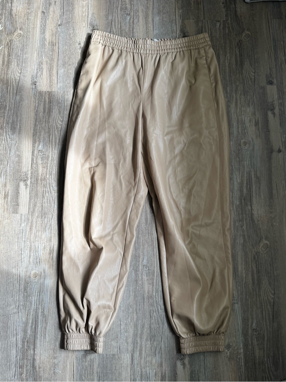 Babaton Zedel Vegan Leather Joggers